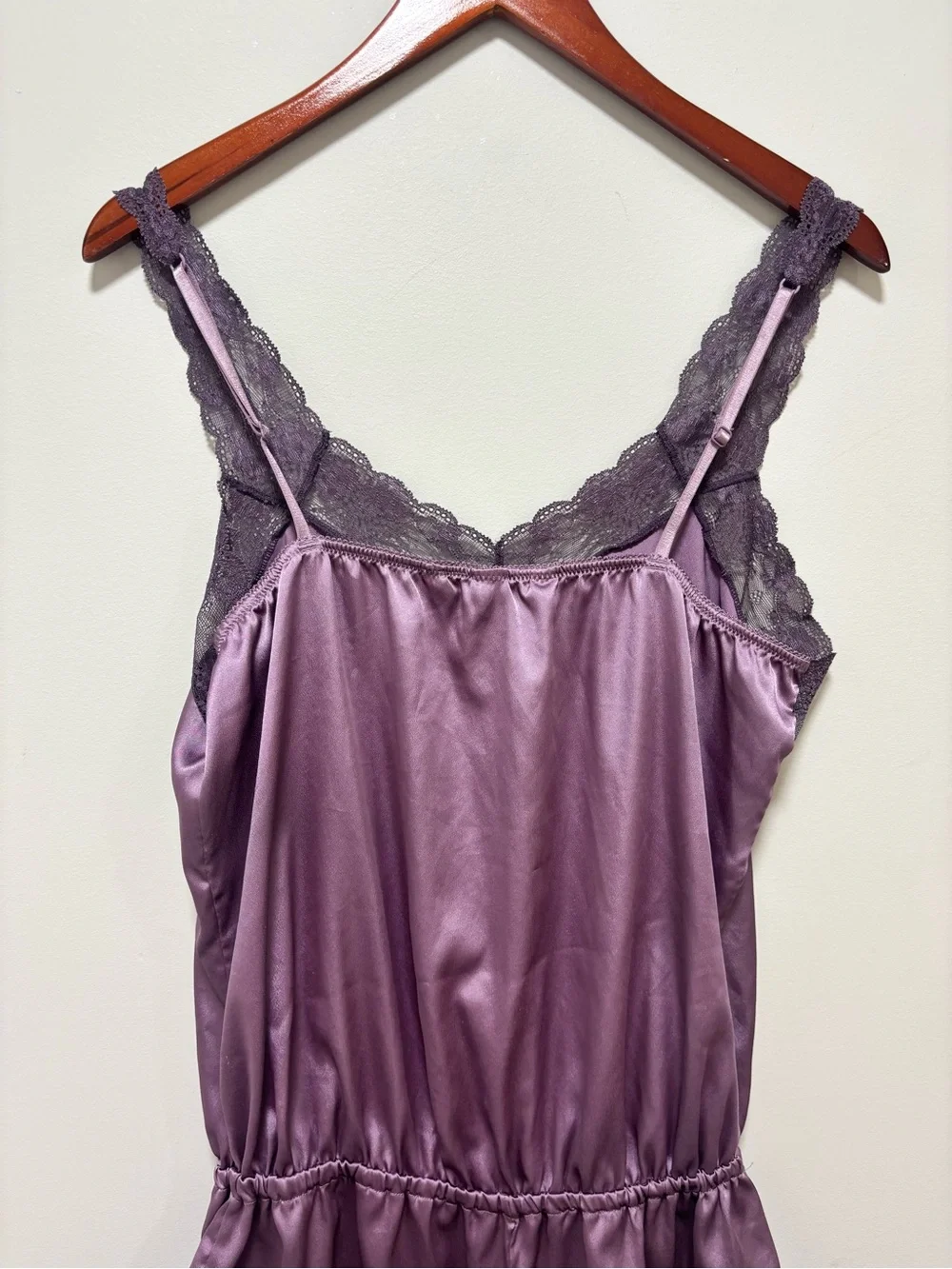 Y2K Victoria’s Secret Purple Lace Satin Romper ASO Blair Waldorf Gossip Girl